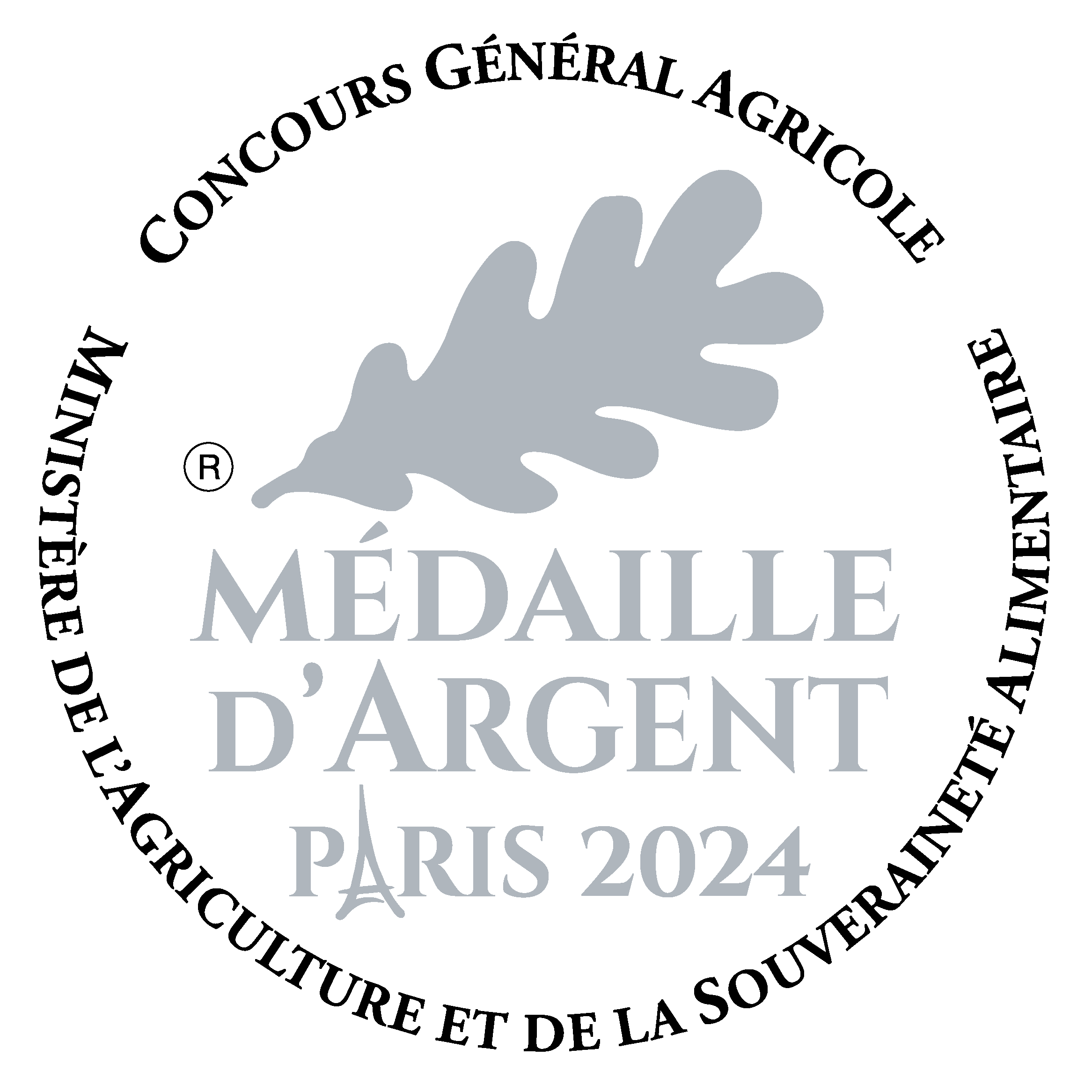 médaille argent concours agricole 2024